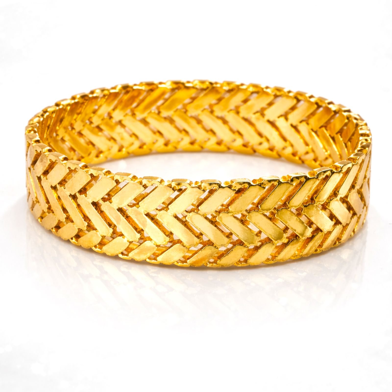 Geometric Bracelet - 18K Gold Plated